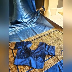 Women Pure Tanchoi Benarasi Saree W Blouse Royal Festive Designer Handloom